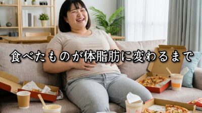 薬院・高砂エリアのパーソナルジムTRYCEが教える｜食べたものが体脂肪に変わるまで